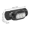 LED Headlamp Flashlight 1150LM 3 White LEDs Multi Modes Waterproof Rechargeable LED Headlight for Outdoor Work