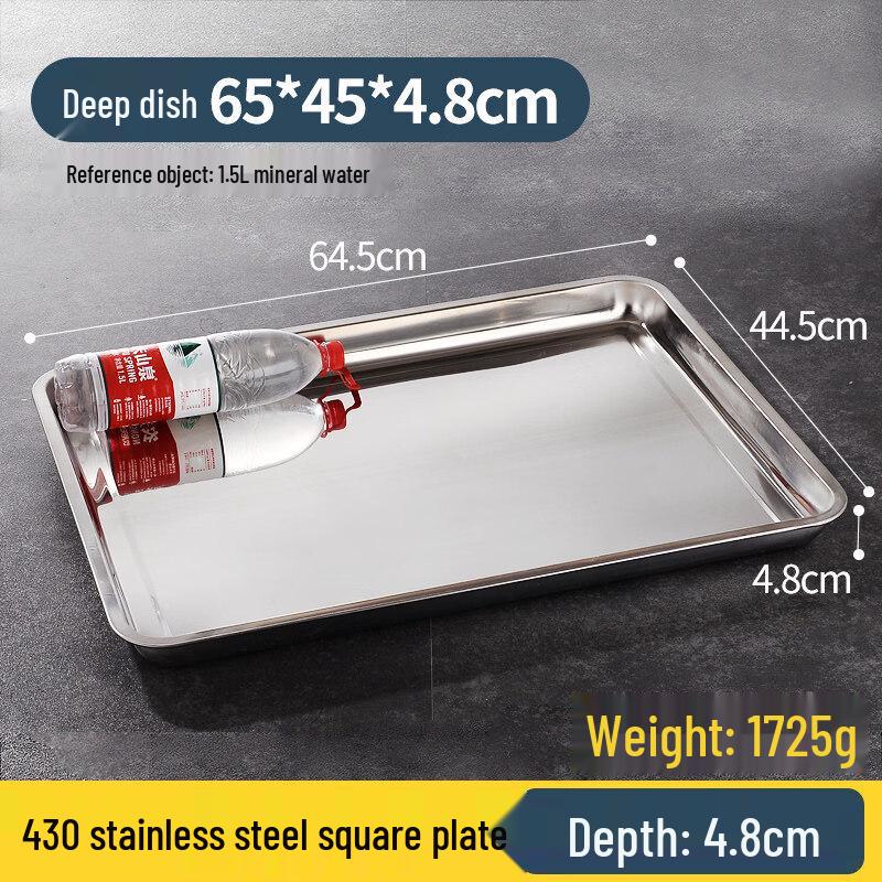 Stainless Steel Serving Tray