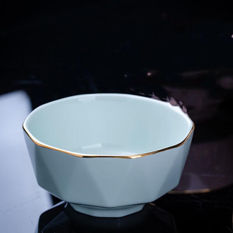Jingdezhen Hand-Painted Gold Ceramic Dinnerware