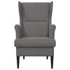 Armchair Dark Grey Velvet