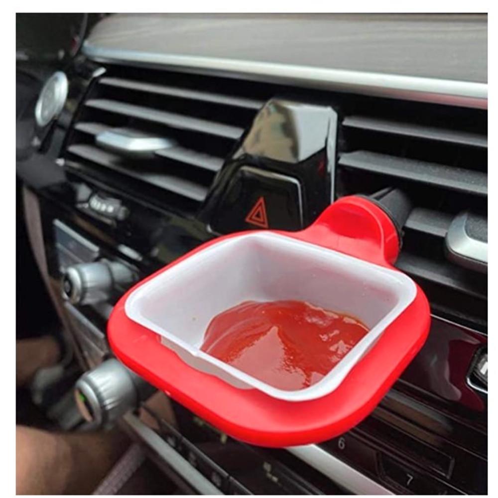 Urhause Dip Clip in-car Sauce Cup Holder 5-in-1 Ketchup Stand for Car Mini Dipping Cups Car Accessories Sauce Container for Vents of Vehicle 1 Piece Urhause Dip Clip in-car Sauce Cup Holder 5-in-1 Ketchup Stand for Car Mini Dipping Cups Car Accessories Sauce Container for Vents of Vehicle 1 Piece