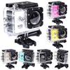 Unterwasserkamera HD 1080P 2,0-Zoll-Bildschirm Unterwasser-Sport-Camcorder Wasserdicht 140 ° Weitwinkel DV-Action-Camcorder