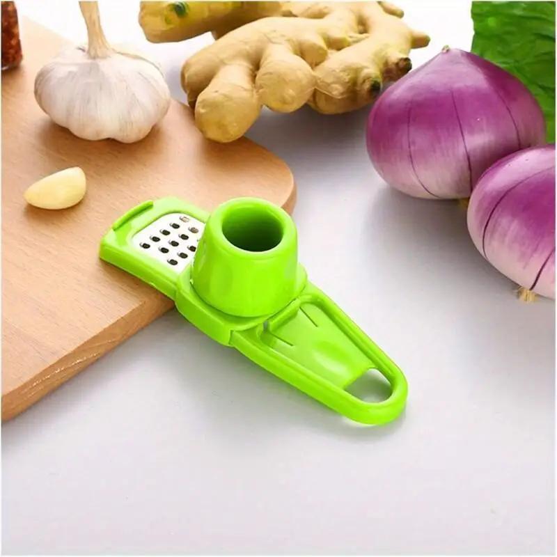 1/3pcs Garlic Press Crusher Manual Mincer Chopping Tool Home Garlic Masher Kitchen Ginger Garlic Grinding Grater Kitchen Tools