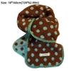 Korean Style Double-Sided Scarf Keep Warm Knitted Scarfves Vintage Polka Dot Scarf  Winter