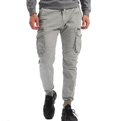 2025 Autumn Mens Cargo Pants Men Cotton Sweatpants Fashion Male Joggers Sports Long Pants Man Baggy Pockets Trousers
