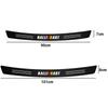 nlvc3 Carbon Anti Scratch Threshold Bumper For Mitsubishi Outlander 3 Ralliart Car Rear Trunk Protector Strip Sticker Car Accessories