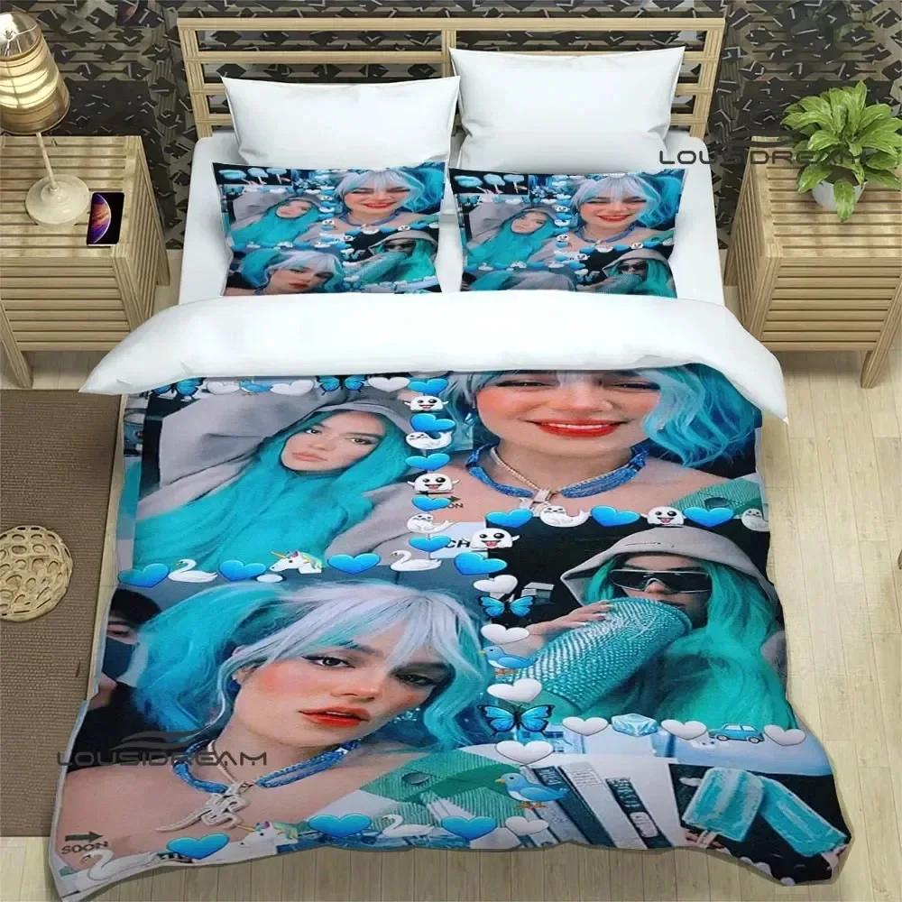 3D Print Karol G Fashion 3D Duvet Cover Bedding Set Comforter Linen Pillowcases Home Decor Single Double Twin King Queen