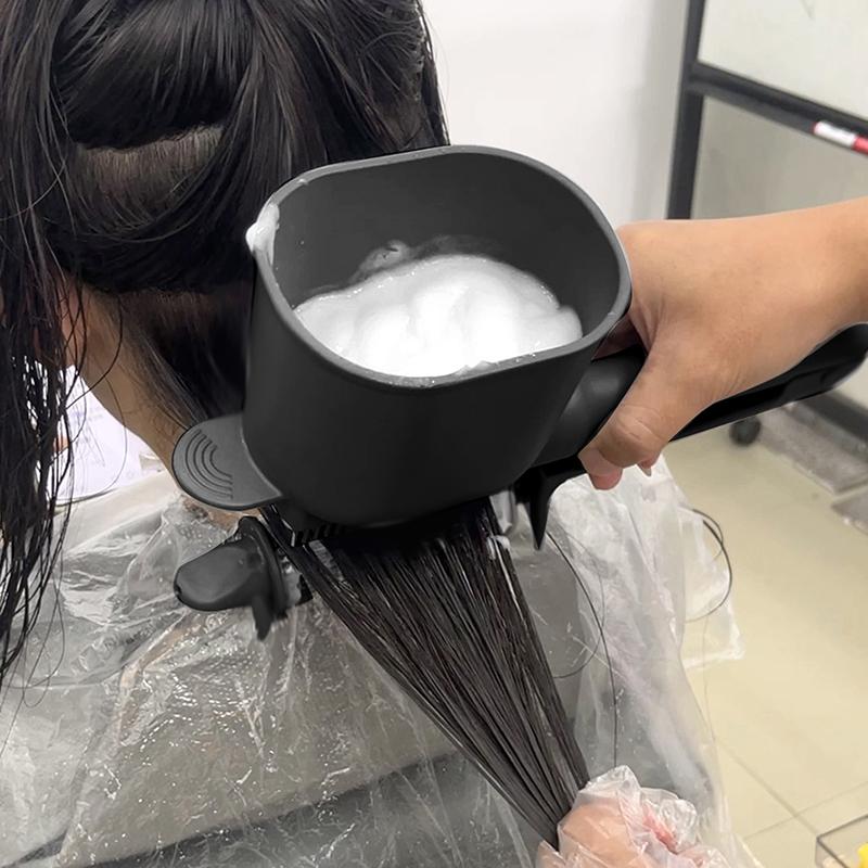 Hair Brush Hairdressing Hair Dye Comb Can Hold Hair Dye Cream Barber Tinting Highlighting Easy Use Practical Hair Styling Tools