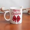 1pc 11oz Blank Ceramic Mug, Double-sided Printed Coffee Tea Cup, Glossy White Look, Ergonomic Handle, Kitchen-friendly, Ideal for Gifting