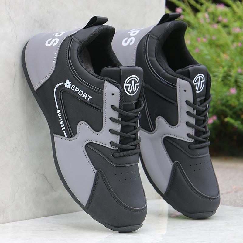 Men's Waterproof Leather Sneakers - Non-slip, Casual Autumn/Winter Travel Shoes 2024