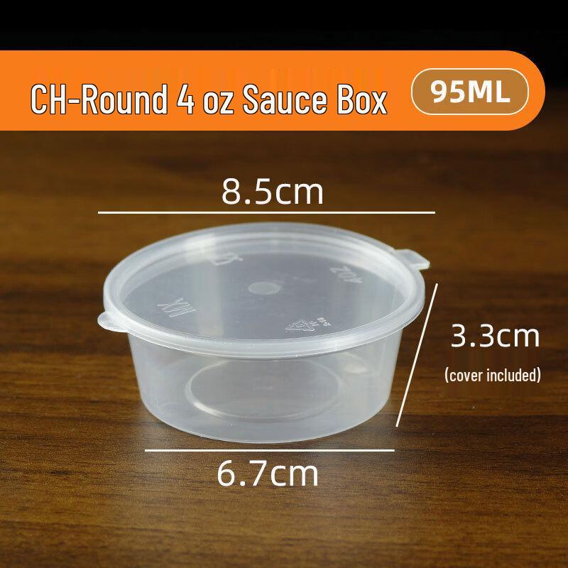Disposable Wheat Straw Sauce Containers