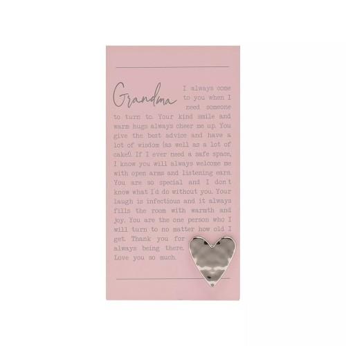 Celebrations Moments Grandma Plaque