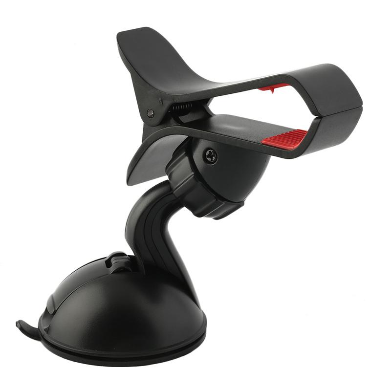 

2/1 шт. Универсальный автомобильный держатель для телефона с зажимом, крепление на лобовое стекло автомобиля с присоской для мобильного GPS, аксессуары для салона автомобиля