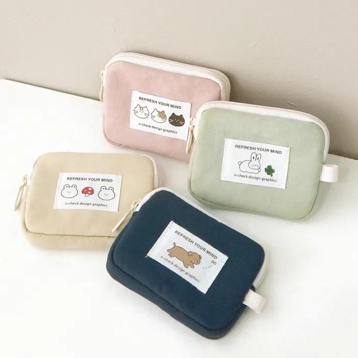 Ochek Soft Earphone Pouch AirPods Keyring Pouch Coin Purse
