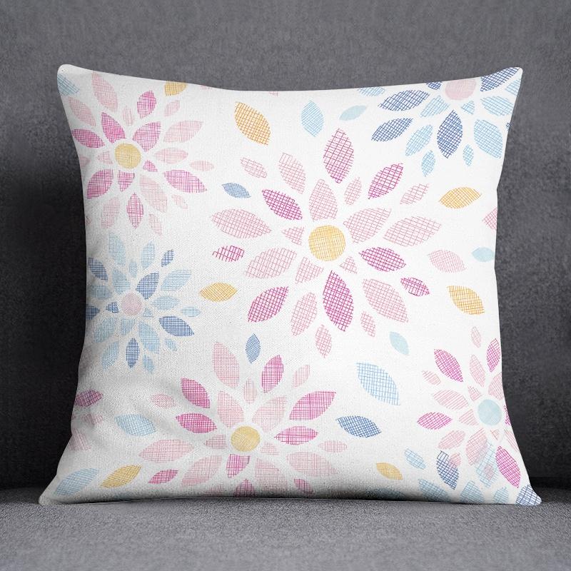 Summer Fresh Collection Pillow Gift Home Office Decoration  Bedroom Sofa Car Cushion Cover Case