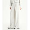 Nbmle4w112 Women Soft Modal One Tuck Wide Pants Ivory