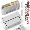New Spliceable High Power Splitter Brass Reusable Quick Terminal Block Wire Connector Electrical
