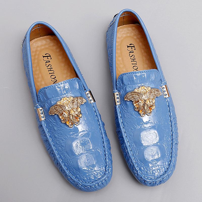Mens Dress Leather Fashion Handmade Brand Wedding Luxury Driving Party Loafers Boat Designer Flats Oxford Big Size Shoes for Men
