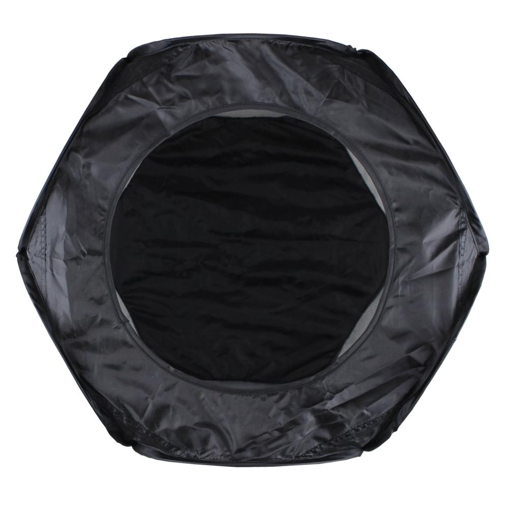 Durable Canvas 16 Pair Shoe Organizer Bin Adjustable Dividers Stackable Design Clear Zip Zippered Lid Easy Visibility Transport