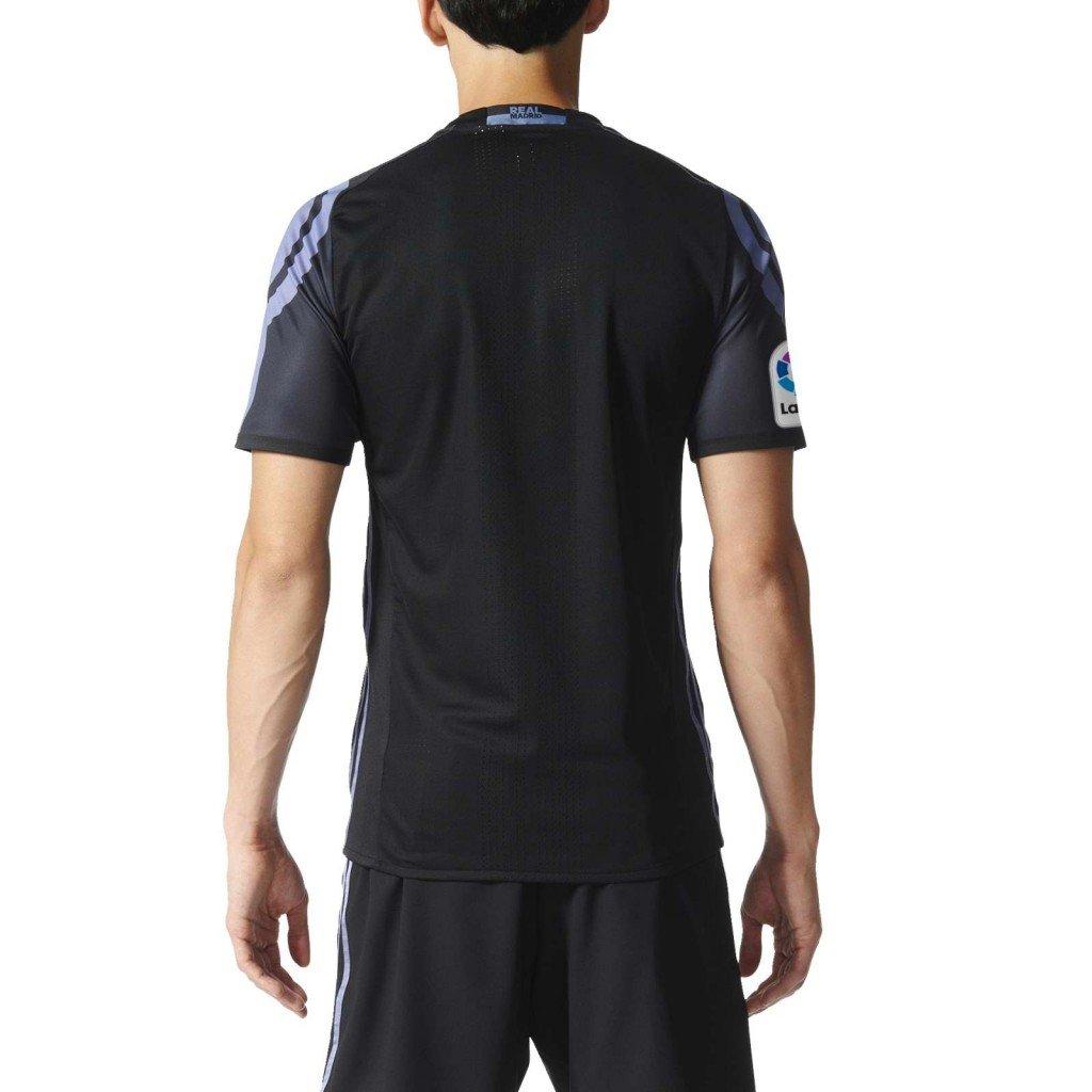 adidas Real Madrid Herren 3. Fußballtrikot Real Madrid Saison 2016 17 Zweites Auswärts-Fan-Edition Trikot Unisex Schwarz Al5139