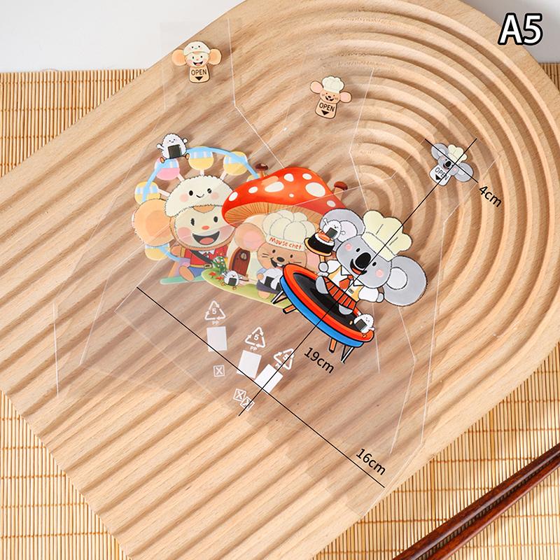 50Pcs Lovely Cartoon Japenese Triangle Rice Ball Packaging Bag Nori Onigiri Sushi Bag Sushi Making Mold Bento Accessories