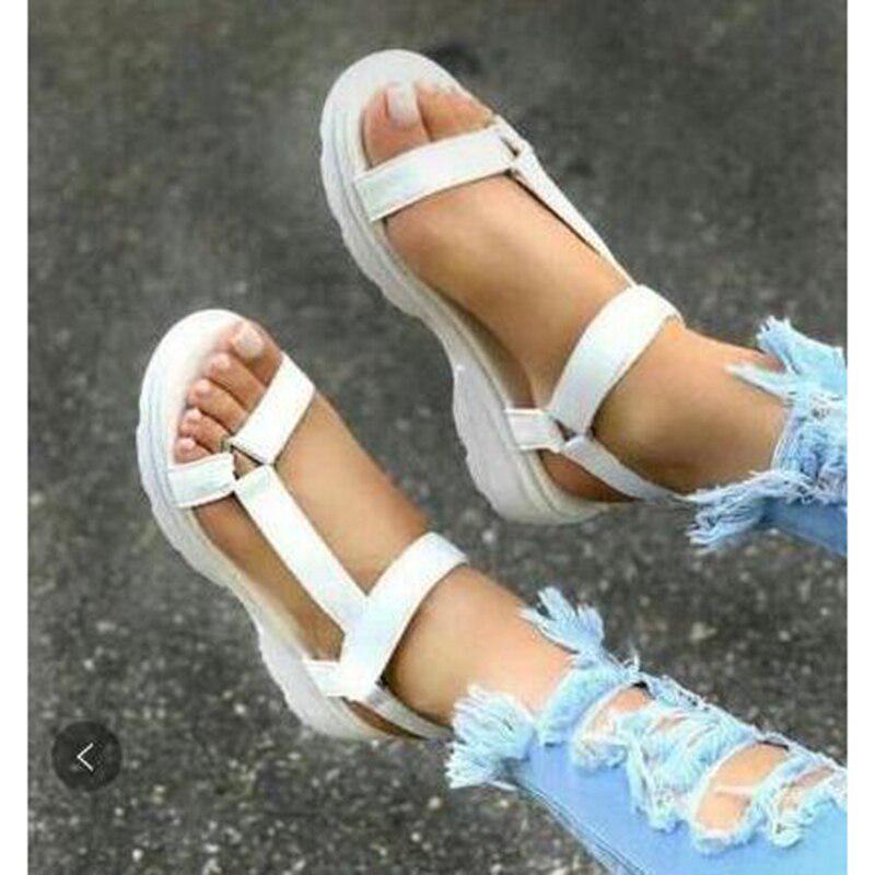 Fashion Slippers Womens Flat Sandal Flip Flops Shoe Summer Sandals Comfortable Non-Slip Shoes