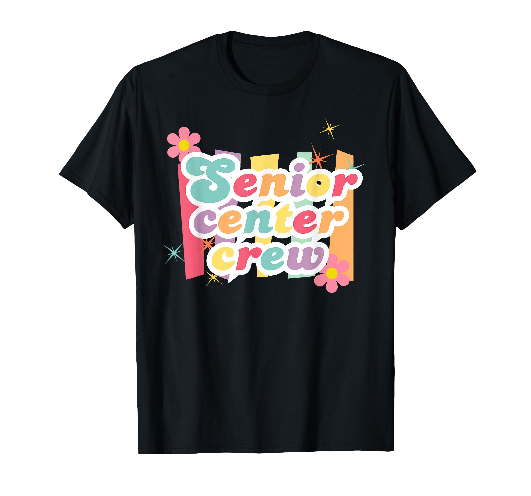 

Футболка Retro Citizen Grandma Senior Day Senior Center Crew чёрный