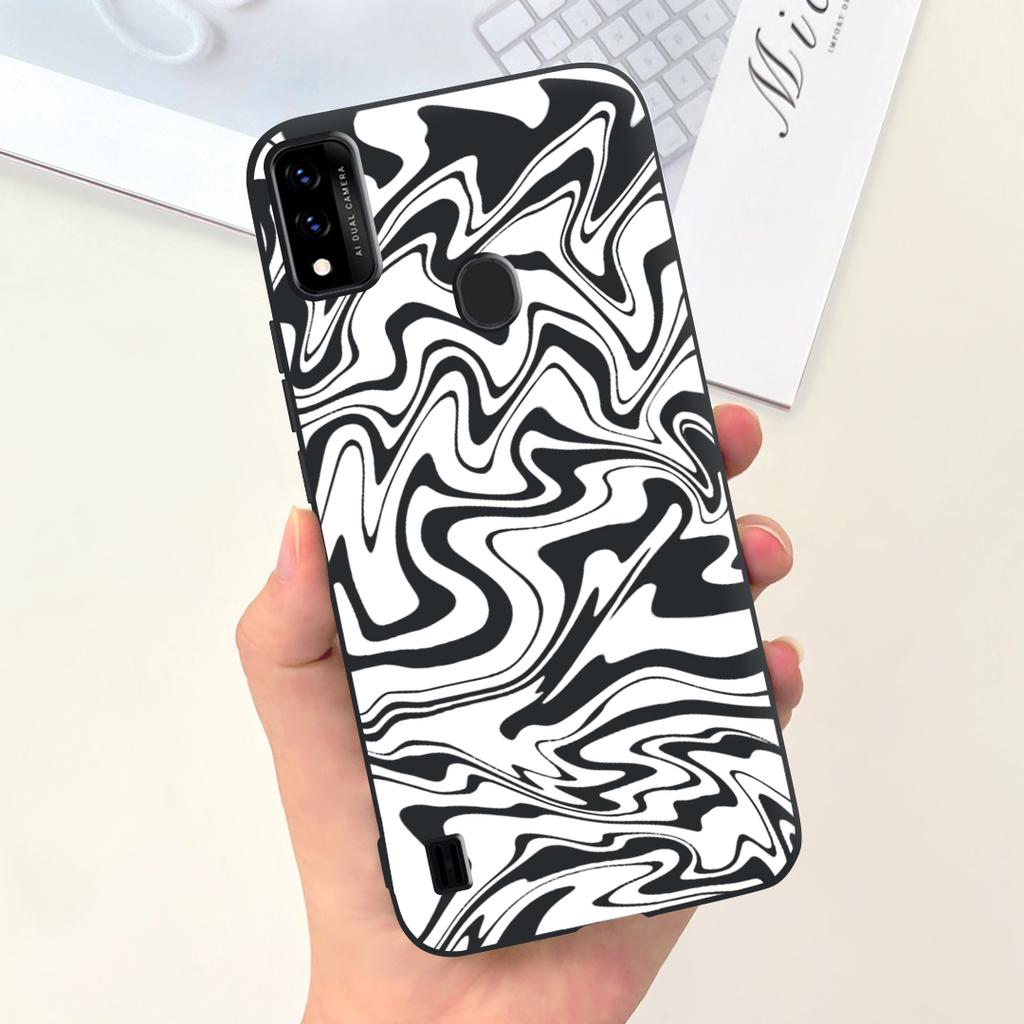 For ZTE Blade A51 A71 2021 Case Soft Silicone Bumper Cool Style Dragon Astronaut Cat Fundas ZTE A71 BladeA51 Housing Shockproof