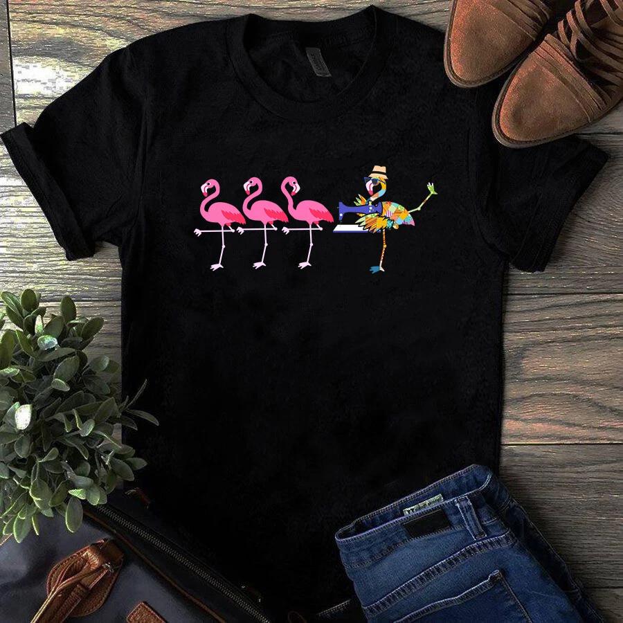 Sewing Quilting Flamingo Leader Men s and Women s T-shirts S