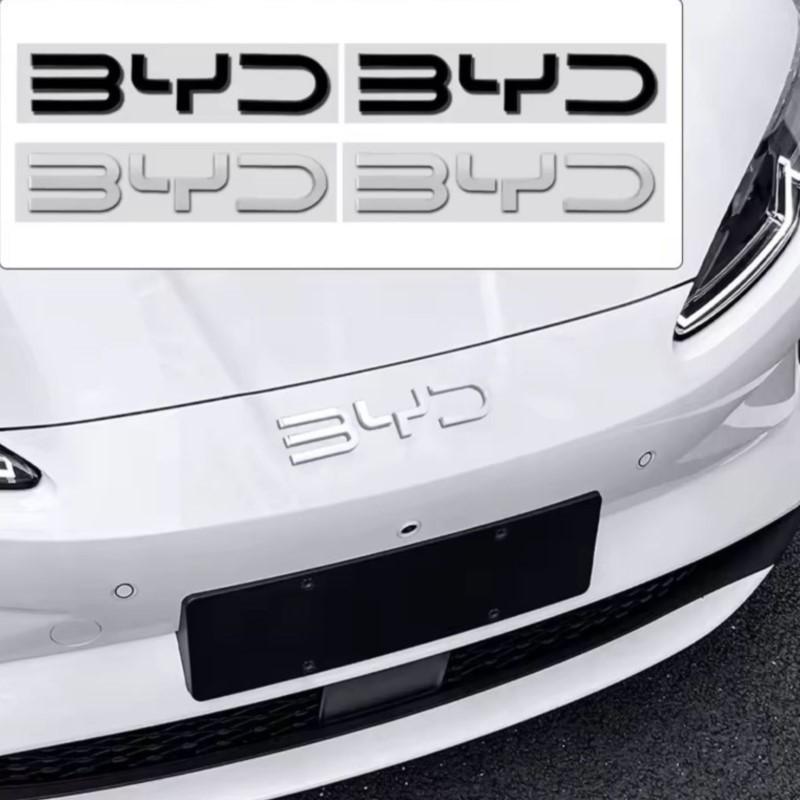 Car Front Hood Bonnet Rear Trunk Emblem Cover Sticker Auto Styling For BYD Atto Yuan Plus Song Plus Seal Seagull Dolphin Sealion
