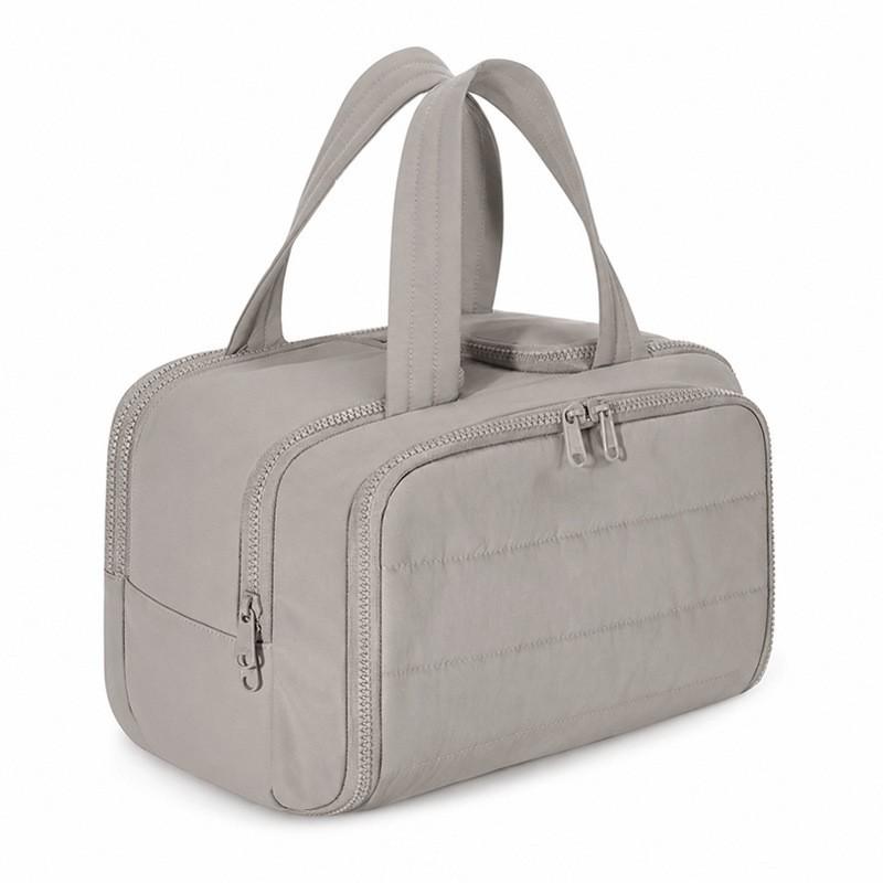 Multi-functional Lightweight Travel Makeup Bag with Large Capacity and Multi-layer Compartments