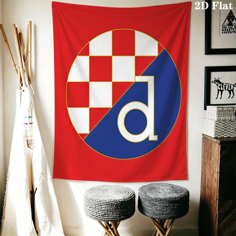 DZG Club Wall Hanging Printed Fabric Blanket Decorative Tapestries for Bedroom Living Room Home Decor