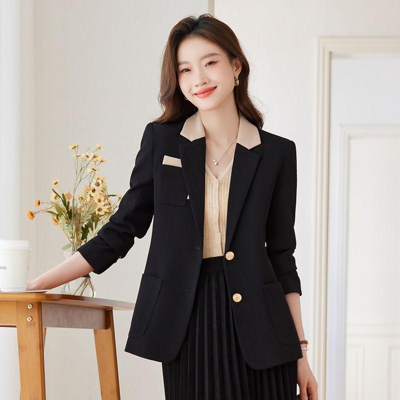 Elevate Your Style with This Pink Suit Jacket for Women's Spring & Autumn Coat