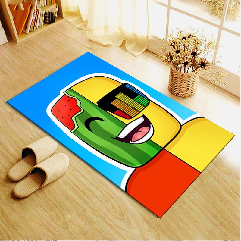 2025 New Sunny & Melon Carpet Rug for Living Room Bedroom Home Sofa Decoration,Kids Play Non-slip Floor Mat185