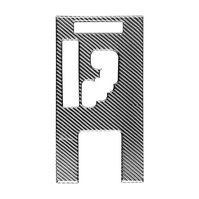 For Lexus IS IS250 300 350C 2005-2012 Car-styling Carbon Fiber Car Gear Shift Panel Decorative Sticker Auto Interior Accessories