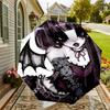 Dark Elegance: Gothic Devil Girl Print Umbrella - Auto Open/Closed, Outdoor Gear, Travel Accessory, Lightweight & Durable, Perfect Gift 148