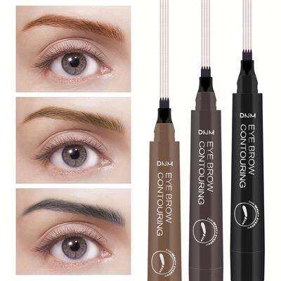 Four-prong Micro-carving Durable Waterproof Anti-sweat Silky Not Easy To Fade Shaping Water Eyebrow Pencil