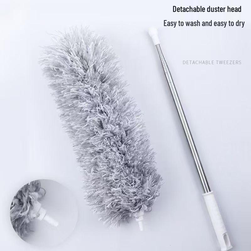 Bendable, Non-shedding Microfiber Duster for Clean Ceilings, Dust-Free & Paint-Safe