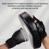 Curved Boxing Hand Target PU Leather Curved Punching Mitts Breathable Boxing Mitts Boxing Focus Pad for Martial Arts Training