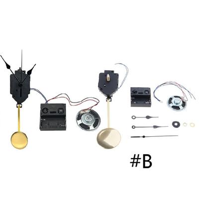 Easy Installation Quartzs Clock Movement and Pendulum Hands Music Box Horn Kits for Restoring Antique or New Clocks
