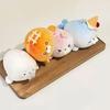 Ice Cream Sea Dog Pendant Sakura Toast Seal Keyring Soft Seal Keychain  Hanging Decoration