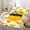 1pc Adventure Time Soft Skin-Friendly Flannel Blanket with Digital Printing, Various Sizes Available for Family, Friends, Birthday