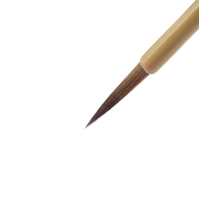 Fine-Tipped Calligraphy Brush Set: Mixed Wolf & Sheep Hair for Script, Lining, Scripture