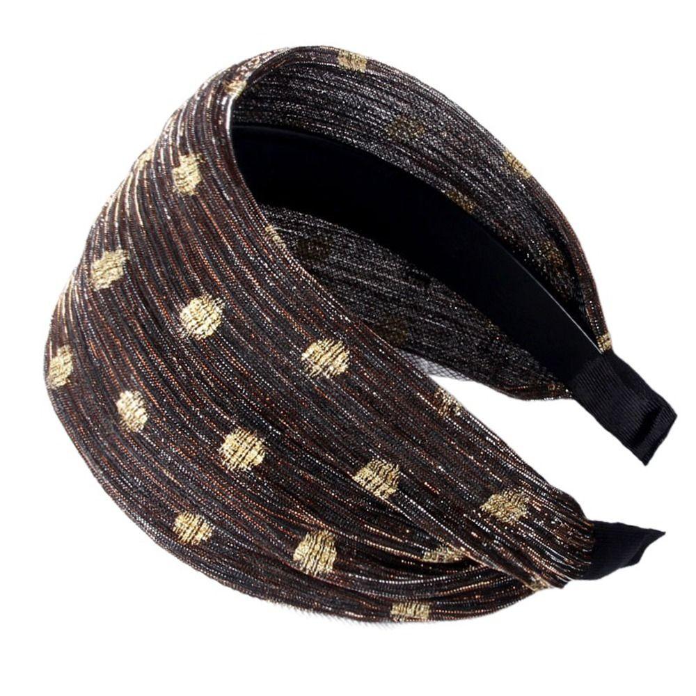 Mesh For Girls Makeup Korean Style Headband Women Hairband Hair Accessories Wave Point Hair Hoop