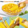 Planer Tool Corn Cob Peeler with Ergonomic Handle Corn Kernel Removing Durable Corn Stripper