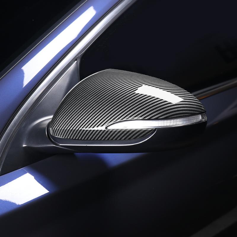 Exterior Accessories Carbon Fiber Car Rearview Mirror Decoration Cover Trim For Hyundai I30/I30 N 2017-2025 Car Tuning