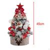 18inch DIY Tabletop Artificial Xmas Tree with Lights Countertop Decoration Versatile