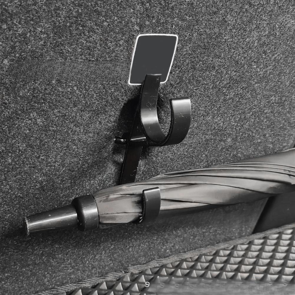 2Pcs Car Umbrella Hook Holder Trunk & Interior Hanging Hook for Wet Umbrella Storage Universal Car Organizer Hook Accessory