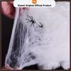 Xiaomi 1-20PCS Halloween Decoration Stretchy Spider Web Cotton Cobweb Horror Prop for Haunted House Bar Party Scene Scary Decor Use