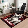 Custom Name Bolt Printed Carpet, for Office Chair Living Room Bedroom Kitchen Room Decor Gifts.